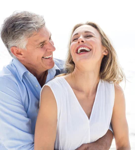 Laughing couple