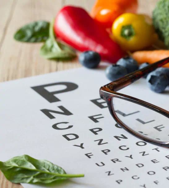 Vision test illustration